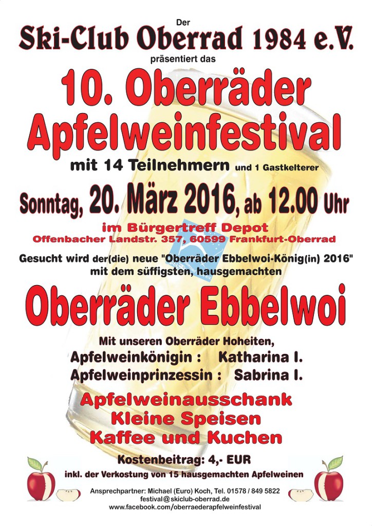 Apfelweinfestival 2016