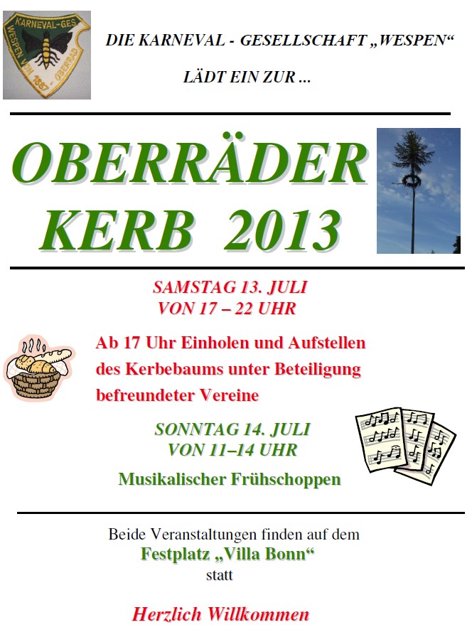 Oberräder Kerb 2013