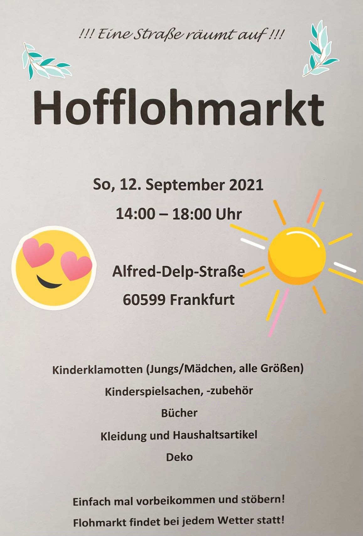 Hofflohmarkt