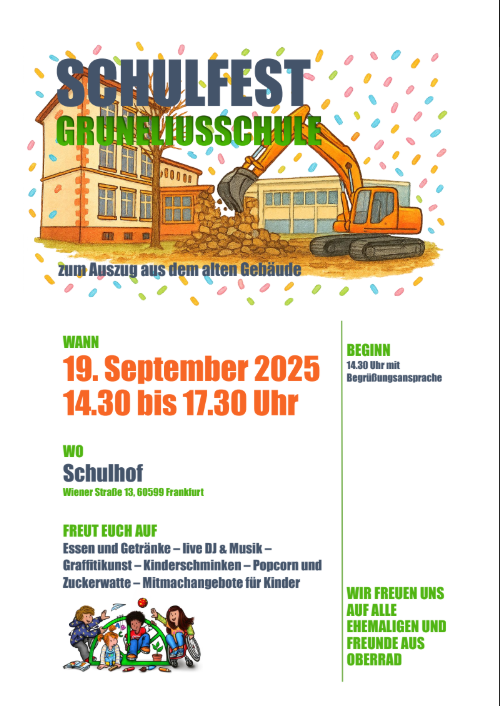 Schulfest Grunelisus 2025